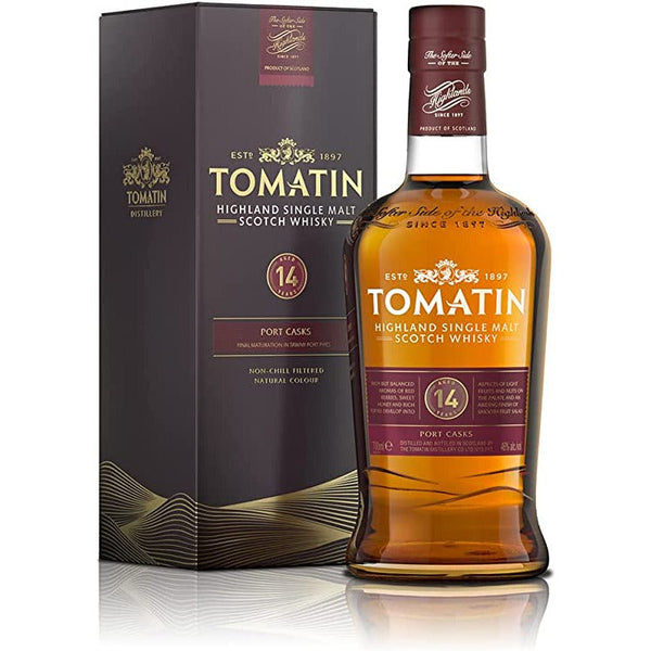 Tomatin 14 Year Old Port Wood Finish 46% ABV 750ml