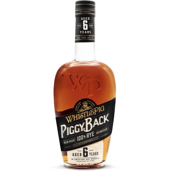 Whistlepig PiggyBack 6 Year Old Rye 750ml