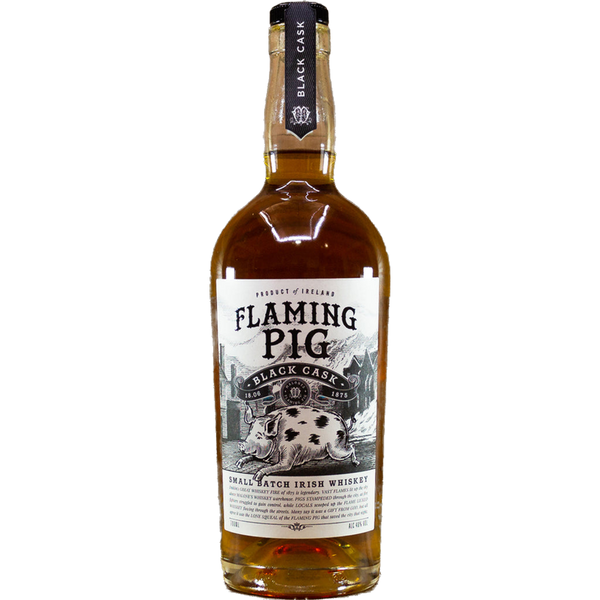 Flaming Pig Black Cask Irish Whiskey