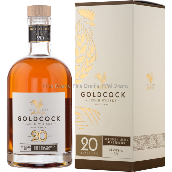 Gold Cock Single Malt Whisky 20 Years O