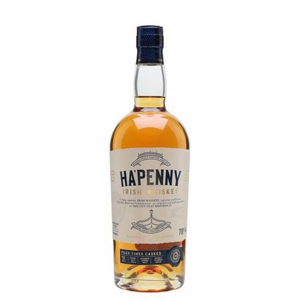 Ha'Penny Irish Whiskey Four Times Casked