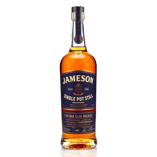 Jameson Single Pot Five Oak Cask Release