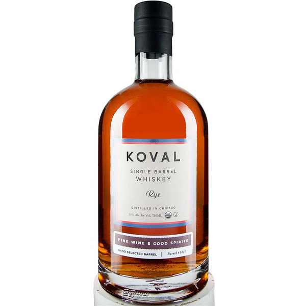 Koval Rye Whiskey - Certified Organic 750ml