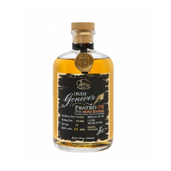 Old (Oude) Genever 3Yo Peated Px 1L