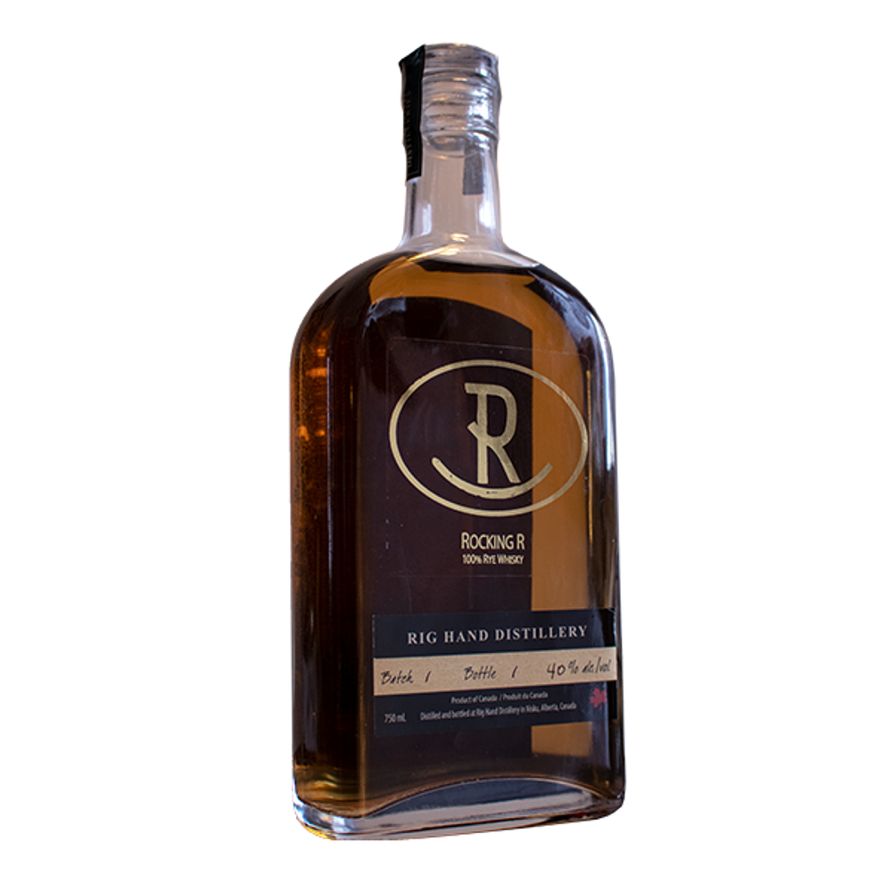 Rocking R R Brand Rig Hand Rocking R 100% Rye Whisky - Cls – My Store