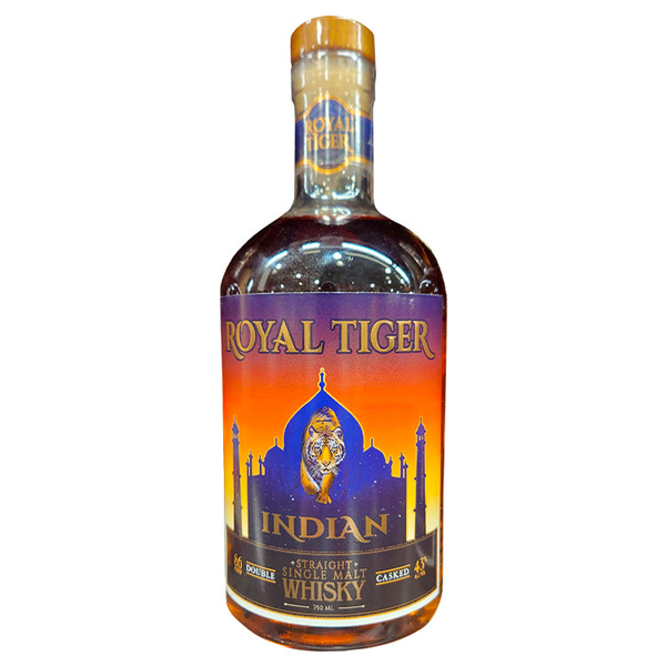 Royal Tiger Indian Single Malt Whiskey 750ml