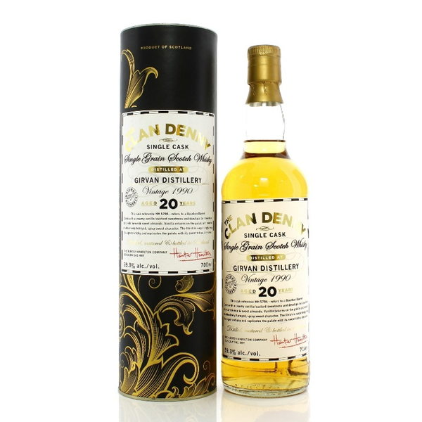 Clan Denny Grain Whisky Girvan 20Yo
