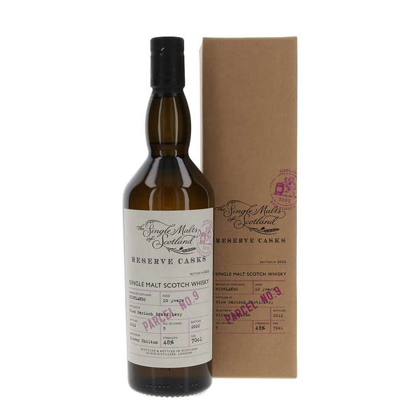 S.M.O.S Glen Garioch 10 Yr Res Parcel 9 700ml