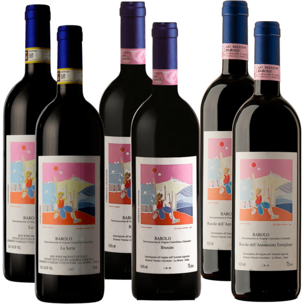 Roberto Voerzio Rainbow Pack 6 x 750ml