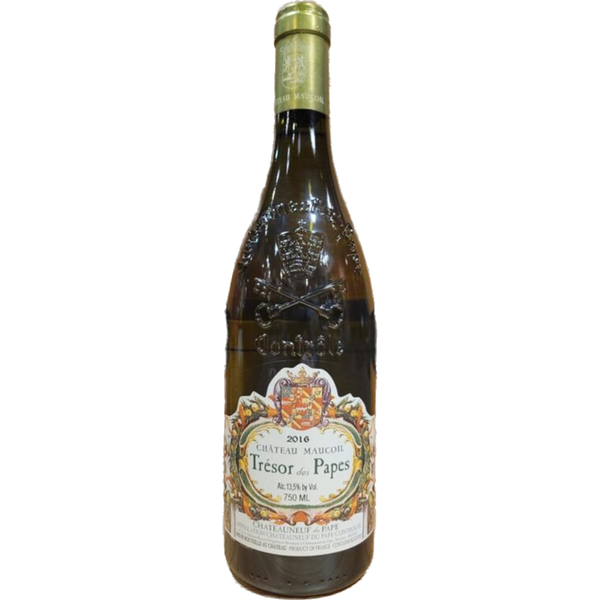Ch. Maucoil Tresor Des Papes Cndp Blanc