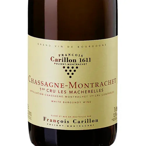 Francois Carillon Chassagne-Montrachet 1er Cru 'Les Macherelles' 2015 750ml