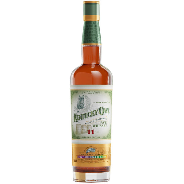 Kentucky Owl Mardi Gras XO Cask Limited Edition 11 Year Old Rye 51.4% ABV 750ml