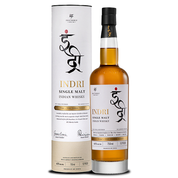 Indri Single Malt Indian Whisky 700ml