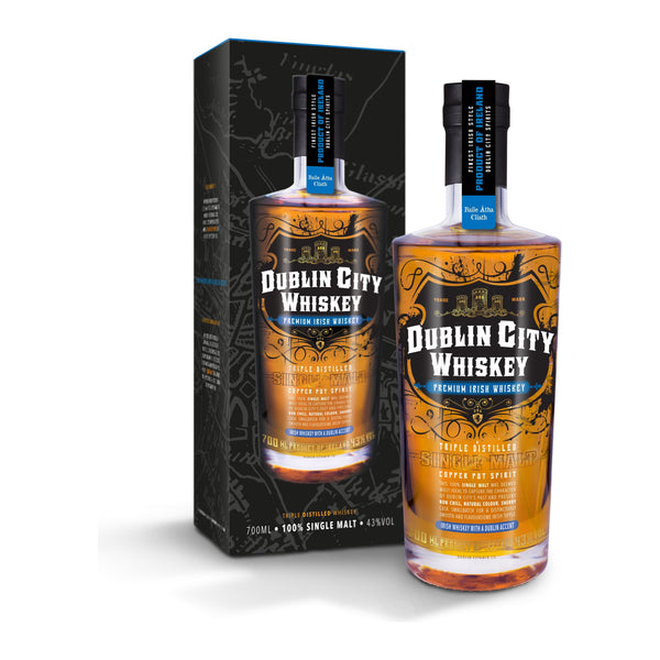 Dublin City Single Malt Irish Whiskey 700ml