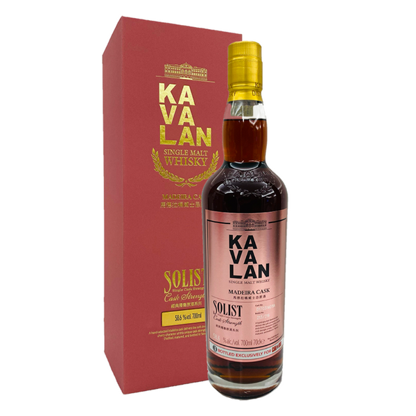 Kavalan Solist Madeira Canada Cask 58.6% 700ml