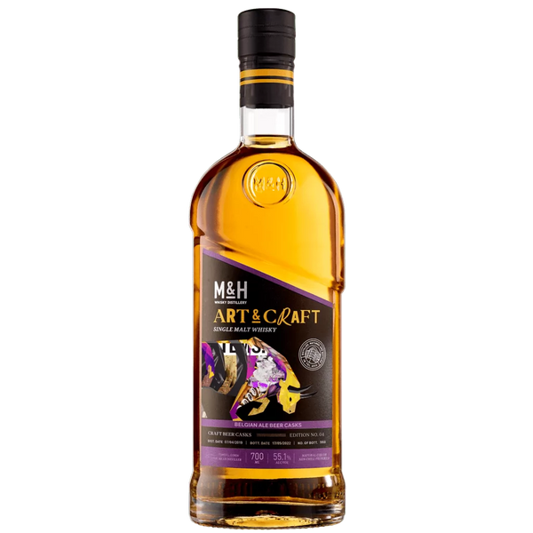 Milk & Honey Art & Craft Belgian Beer Cask 55.1% ABV 700ml