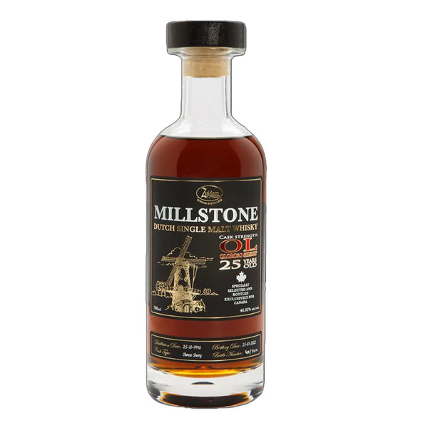 Millstone 25 Year Old Oloroso Canada Cask 44.92% ABV 700ml