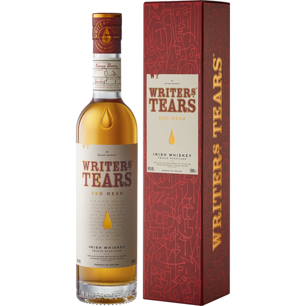 Writers Tears Red Head Irish Single Malt 46% ABV 700ml